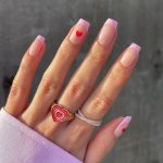 Its Valentine's Day So Say It Loud With Red Hearts On Your Nails! Valentine’s day nail art-Threads-WeRIndia
