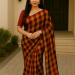 Last Minute Dressing For Rakhi Cotton saree for Rakhi