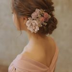 5 Ways To Style Your Hair In Half Floral arrangement Asymetric floral arrangement hairstyle ideas-Threads-WeRIndia